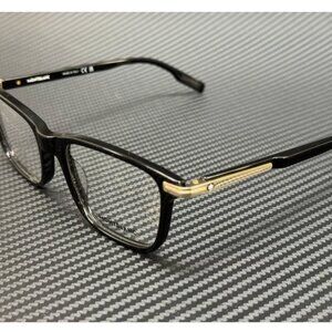 Mens Mont Blanc Black Extra Large Eyeglasses